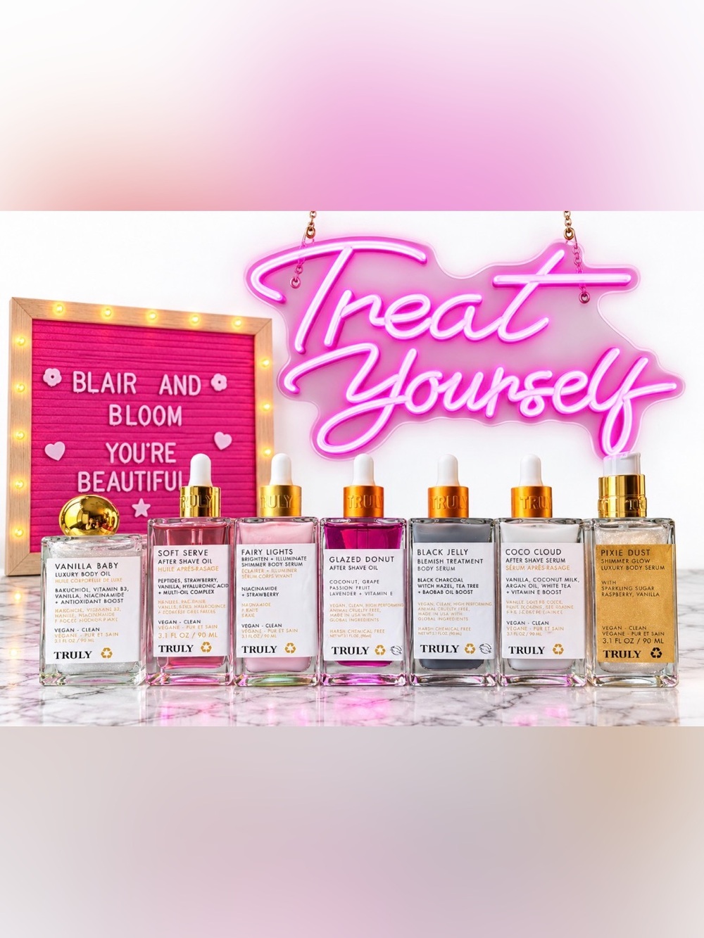 Truly Beauty Luxury Body Oils & Serums Bundle
